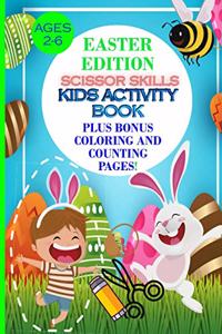 Easter Edition Scissor Skills Kids Activity Book