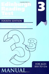 Edinburgh Reading Test (ERT) 3 Manual