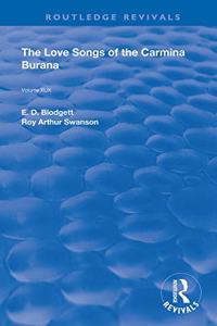 Love Songs of the Carmina Burana