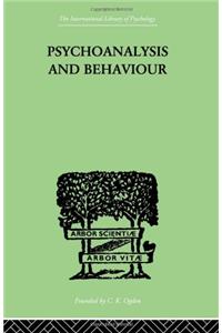 Psychoanalysis And Behaviour