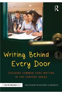 Writing Behind Every Door