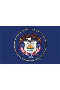 Utah Flag Poster