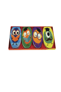 Pocket Note Set of 4 Mini-Pads: School Monsters