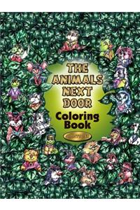 The Animals Next Door Coloring Book