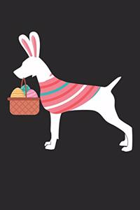 Weimaraner Notebook - Easter Gift for Weimaraner Lovers - Weimaraner Journal