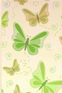 Papaya Art Paisley Butterfly Mini Decorative Pad