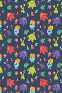 Funny Monsters Notebook