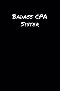 Badass Cpa Sister