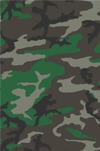 Camouflage Notebook