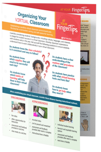 Organizing Your Virtual Classroom