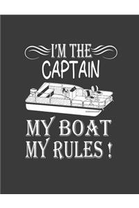 I'm the Captain My Boat My Rules