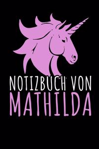 Notizbuch Von Mathilda