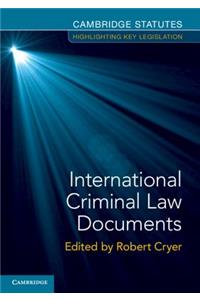 International Criminal Law Documents