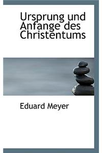 Ursprung Und Anfange Des Christentums
