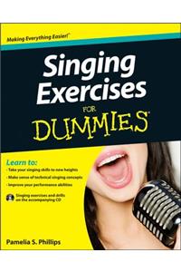 Singing Exercises for Dummies, with CD