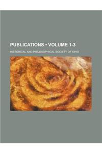 Publications (Volume 1-3)