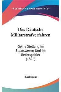 Das Deutsche Militarstrafverfahren