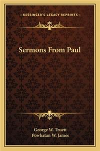 Sermons from Paul