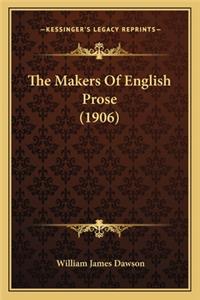 The Makers Of English Prose (1906)