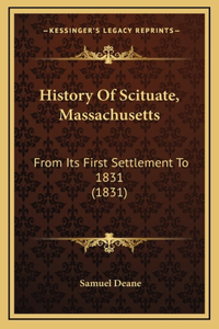 History Of Scituate, Massachusetts