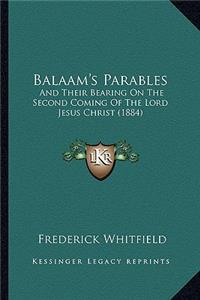 Balaam's Parables