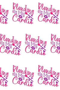 Blending is My Cardio Composition Notebook - Small Ruled Notebook - 6x9 Lined Notebook (Softcover Journal / Notebook / Diary)