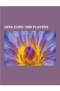 Uefa Euro 1988 Players: Marco Van Basten, Gary Lineker, Tony Adams, Ruud Gullit, Franco Baresi, Emilio Butragueno, Michel, Chris Waddle, Paolo
