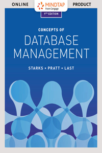 Mindtap Computing, 1 Term (6 Months) Printed Access Card for Starks/Pratt/Last's Concepts of Database Management, 9th