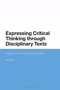 Expressing Critical Thinking Through Disciplinary Texts