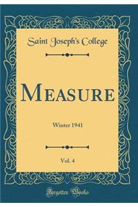 Measure, Vol. 4