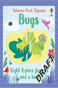 Usborne First Jigsaws And Book: Bugs