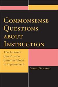 Commonsense Questions about Instruction