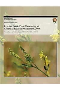 Invasive Exotic Plant Monitoring at Colorado National Monument, 2009