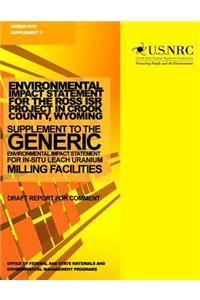 Environmental Impact Statement for the Ross ISR Project in Crook County, Wyoming