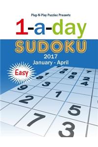 1-a-day Sudoku January - April Easy