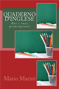 Quaderno d'inglese