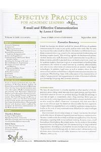 E-mail and Effective Communication