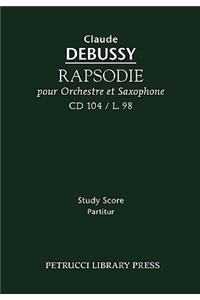 Rapsodie pour Orchestre et Saxophone, CD 104