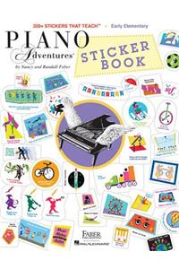 Piano Adventures Sticker Book