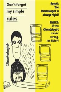 Climatologist Rules