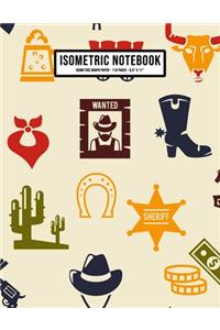Rodeo Isometric Graph Paper Notebook