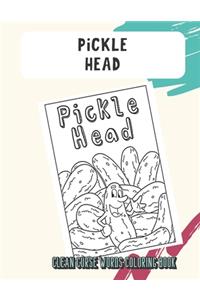 Pickle Head Clean Curse Words Coloring Book