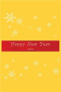 Happy New Year And Merry Christmas 2020 Notebook