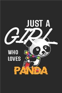 Just A Girl Who Loves Panda