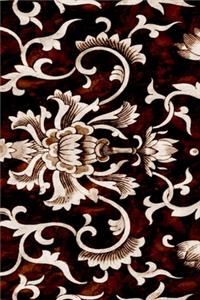 2020 Daily Planner Floral Vintage Fancy Damask Classic Design Pattern 388 Pages