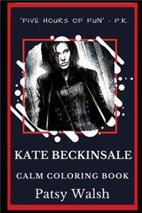 Kate Beckinsale Calm Coloring Book