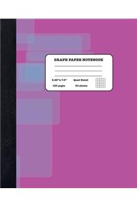 Graph Paper Notebook Quad Ruled 5x5