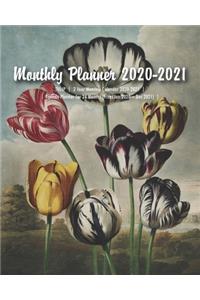 Monthly Planner 2020-2021