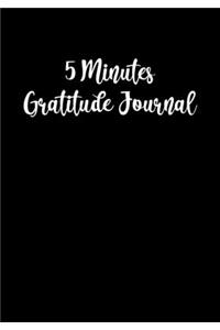 5 Minutes Gratitude Journal