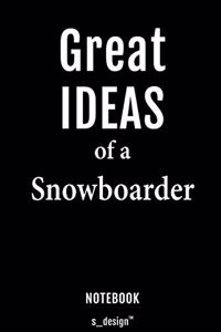 Notebook for Snowboarders / Snowboarder